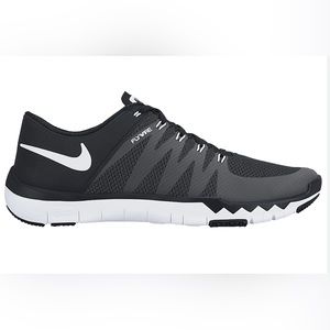 Nike Men's Free Trainer 5.0 Black/Dark Grey/Volt/White Sz 14